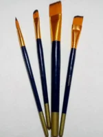 PINCELES UNICOLOR -5022 X4 BROCHA SURTIDAS