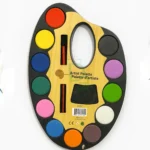 ACUARELA ESCOLAR EN PALETA