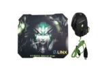 MOUSE+PAD MOUSE LINX MU777 GAMER