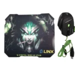 MOUSE+PAD MOUSE LINX MU777 GAMER