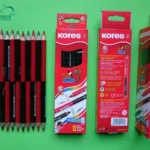 LAPIZ KORES TWIN JUMBO CHEQUEO+GRAFITO