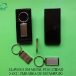 LLAVERO METAL 204 FINO SIN MARCA