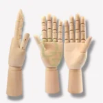 MANO DE MADERA 25CM