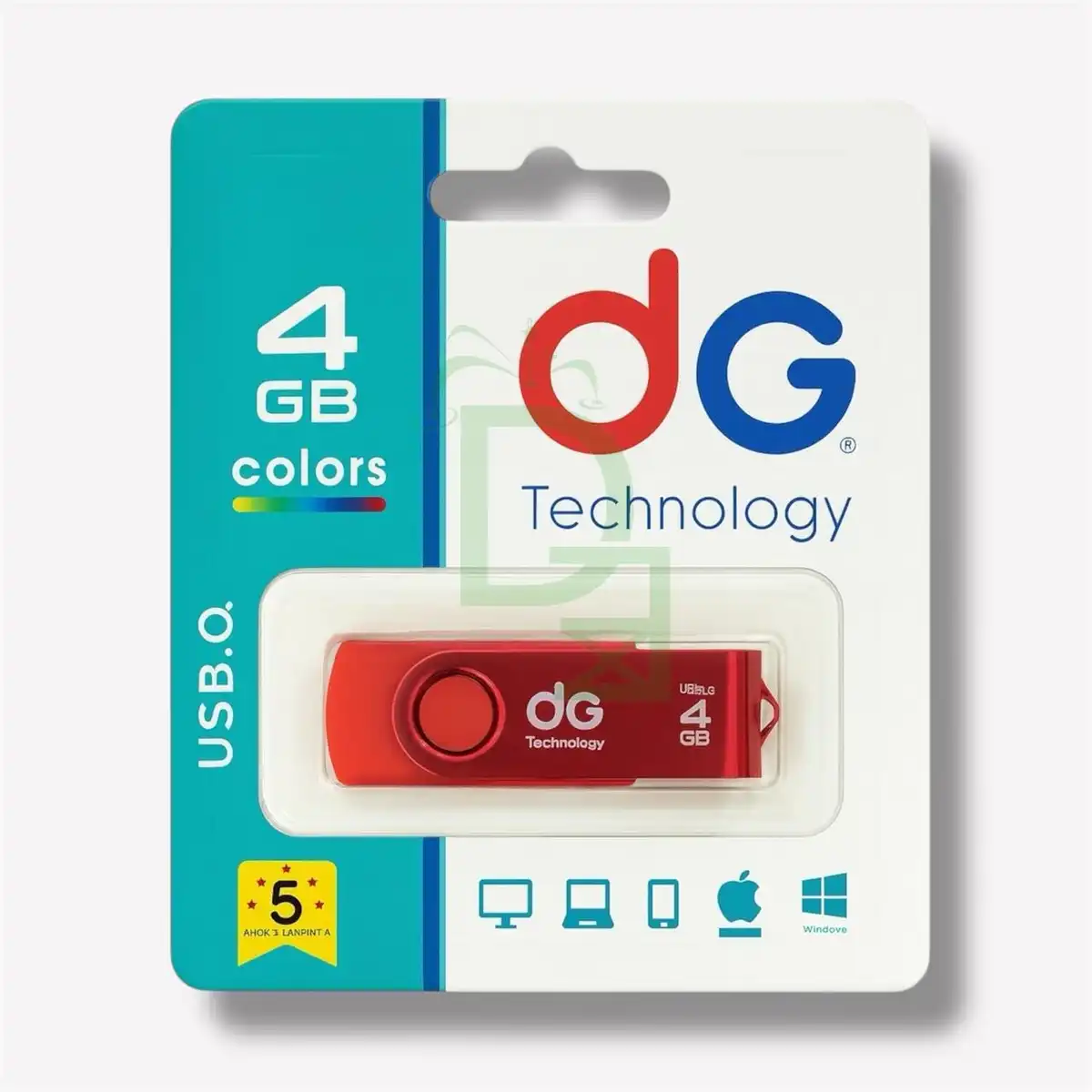 MEMORIA USB 4GB MEMORIA DG 4GB USB - Imagen 1