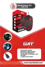 MOUSE WIT MU300 GAMER USB CAMBIO LUCES