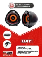 PARLANTE WIT PM 310 USB - Imagen 2