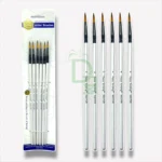 PINCEL REDONDO X6 NUMERO #4 4R6