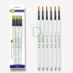 PINCEL REDONDO X6 NUMERO #6 6R6