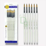 PINCEL REDONDO X6 NUMERO #8 8R6