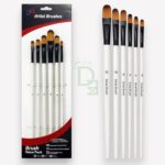 PINCEL LENGUA DE GATO X6 ECONOMICO L06