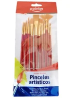 PINCELES POINTER AB56811 CON ABANICO X12 - Imagen 2