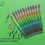 PORTAMINAS 11 MINAS BENSIA MINAS COLORES