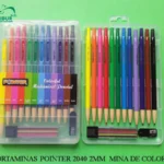 PORTAMINAS POINTER 2040 X12 COLORES 2MM