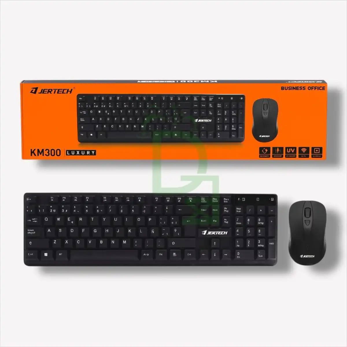 TECLADO INALÁMBRICO JERTECH KM300 TECLADO INALÁMBRICO JERTECH KM300 - Imagen 1