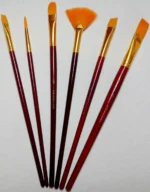 PINCELES UNICOLOR -1049 X6 CON ABANICO